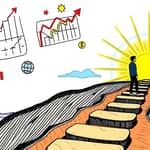 Sigue las noticias económicas, pero mantén tus metas