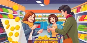 Opta por tarjetas con cashback si gastas en supermercados