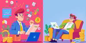 Diferencias entre inversión activa y pasiva