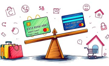 Elige entre débito y crédito según la ocasión