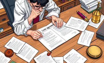 Qué analizar antes de firmar el contrato de préstamo