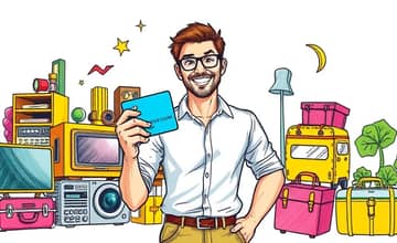 Utiliza la tarjeta para compras grandes y bien planificadas