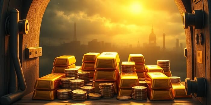 El oro se mantiene como refugio en tiempos de crisis