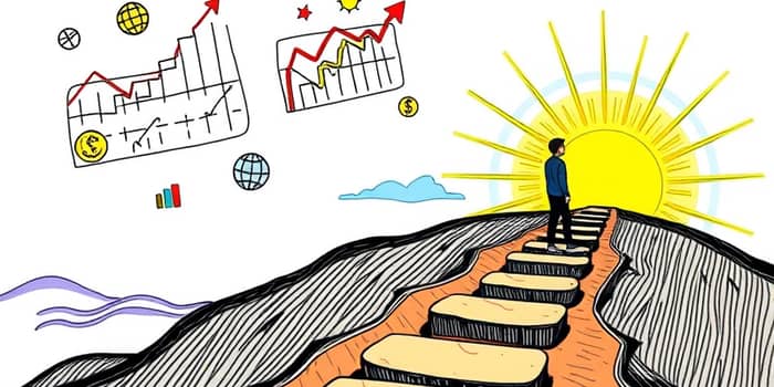 Sigue las noticias económicas, pero mantén tus metas