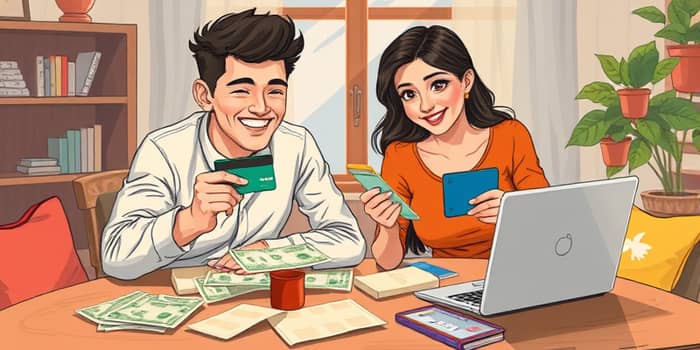 Comparte gastos con tarjetas duales para parejas