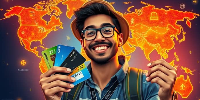 Solicita la tarjeta adecuada para compras en el exterior