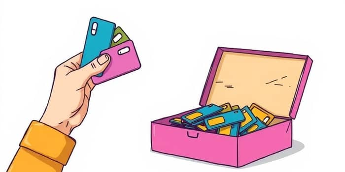 Evita acumular tarjetas que no utilizas