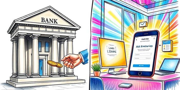 Diferencias entre crédito bancario y financiero