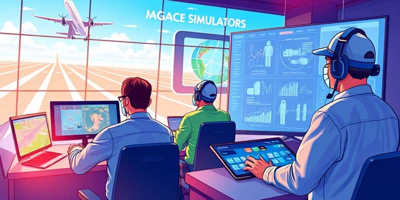Usa simuladores para visualizar escenarios posibles